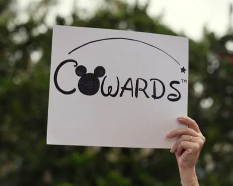 Numerous Rally In Front Of Mickey Mouse Company HQ Over ‘Anti-Free Speech’ Jimmy Kimmel Suspension